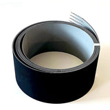 Polyester fabric, highly flexible belts